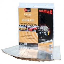 HushMat Sound and Thermal Material Door Kit 10 Each 12" x 12" Silver